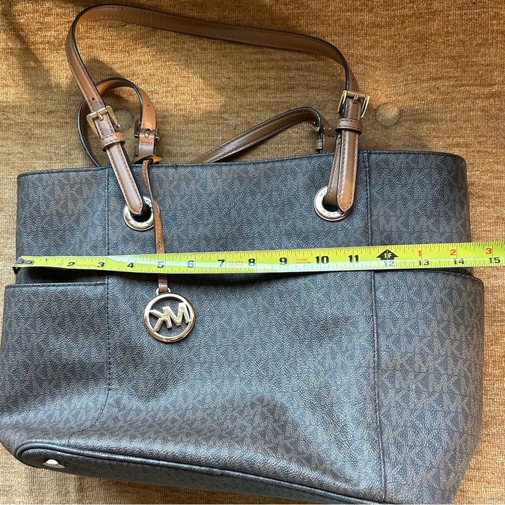 Michael Kors Brown Tote Purse - Picture 11 of 13